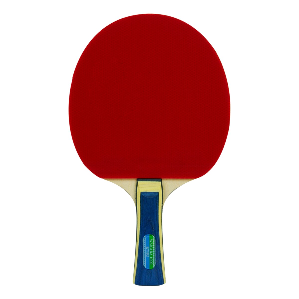 Butterfly Wakaba 1000 Racket: Close up of Title Side